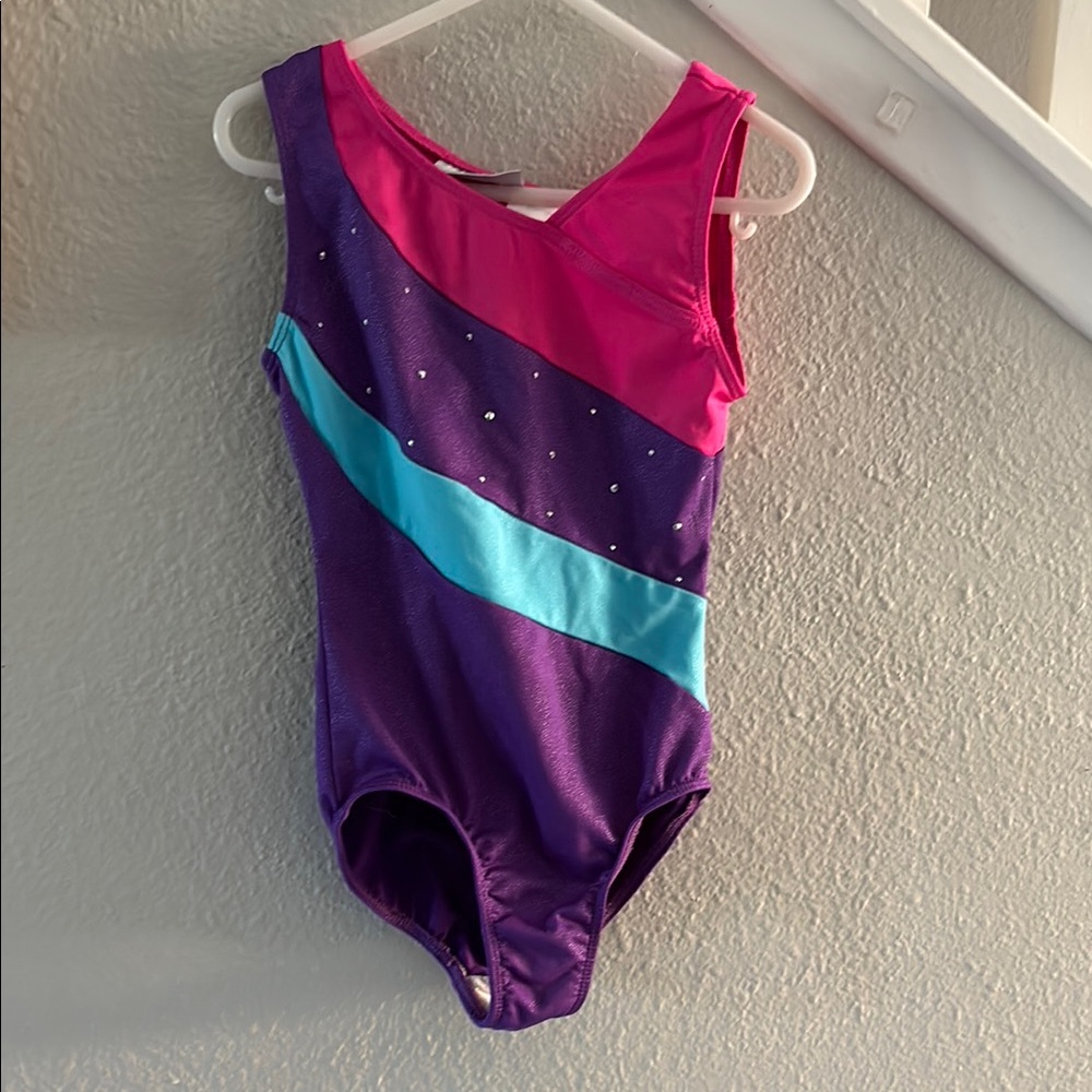 Colorful Gymnastics Leotard